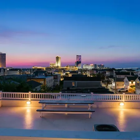 ❤️ The Top End Townhomes With Stunning Views On One-Of-A-Kind Rooftop Deck! Wow! Atlantic City Exterior photo